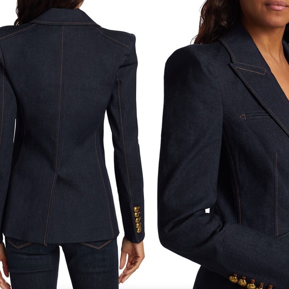 Veronica Beard Jackets & Blazers - Veronica Beard Anoki Dickey Denim Blazer.